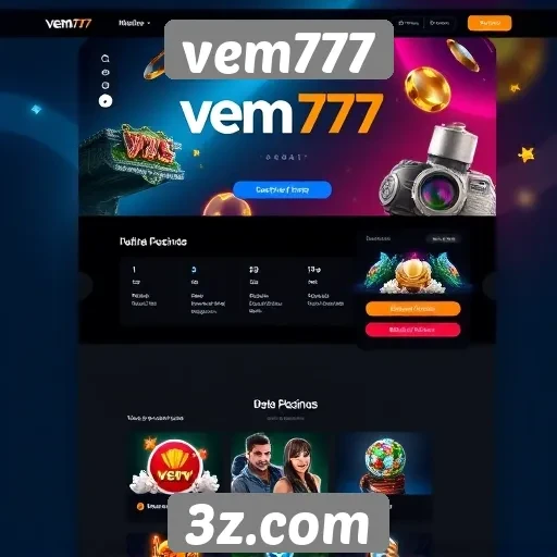 Experiência do usuário na navegação do vem777