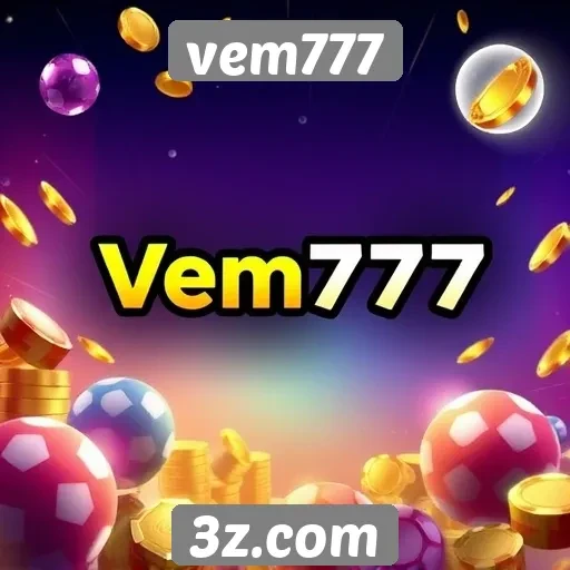 Vem777 apresenta novos jogos e promoções