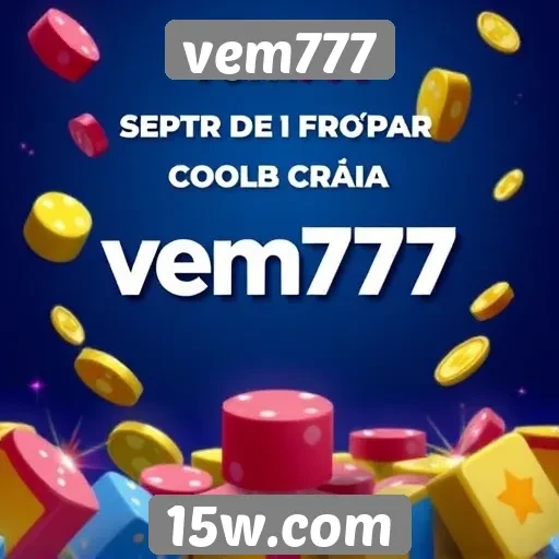 Vem777 oferece promoções exclusivas para novos usuários
